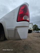 2009-2018 Dodge Ram 4th Gen 1500 2500 3500 6' 4" Short Truck Bed - Bright White Clear Coat & Pebble Beige/Bark Brown
