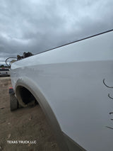 2009-2018 Dodge Ram 4th Gen 1500 2500 3500 6' 4" Short Truck Bed - Bright White Clear Coat & Pebble Beige/Bark Brown