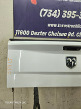 2009-2018 Dodge Ram 4th Gen 1500 2500 3500 Tailgate - Bright White Clear Coat