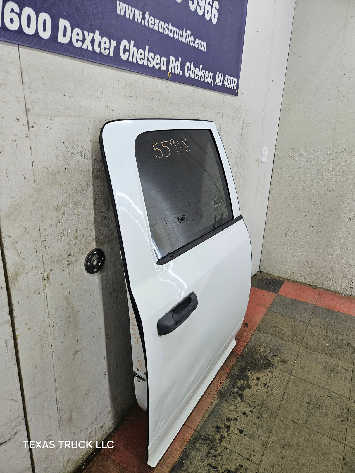 2009-2018 Dodge Ram 4th Gen RH Passenger Side Rear CREW Cab Door 1500 2500 3500 4500 5500 - Bright White Clear Coat