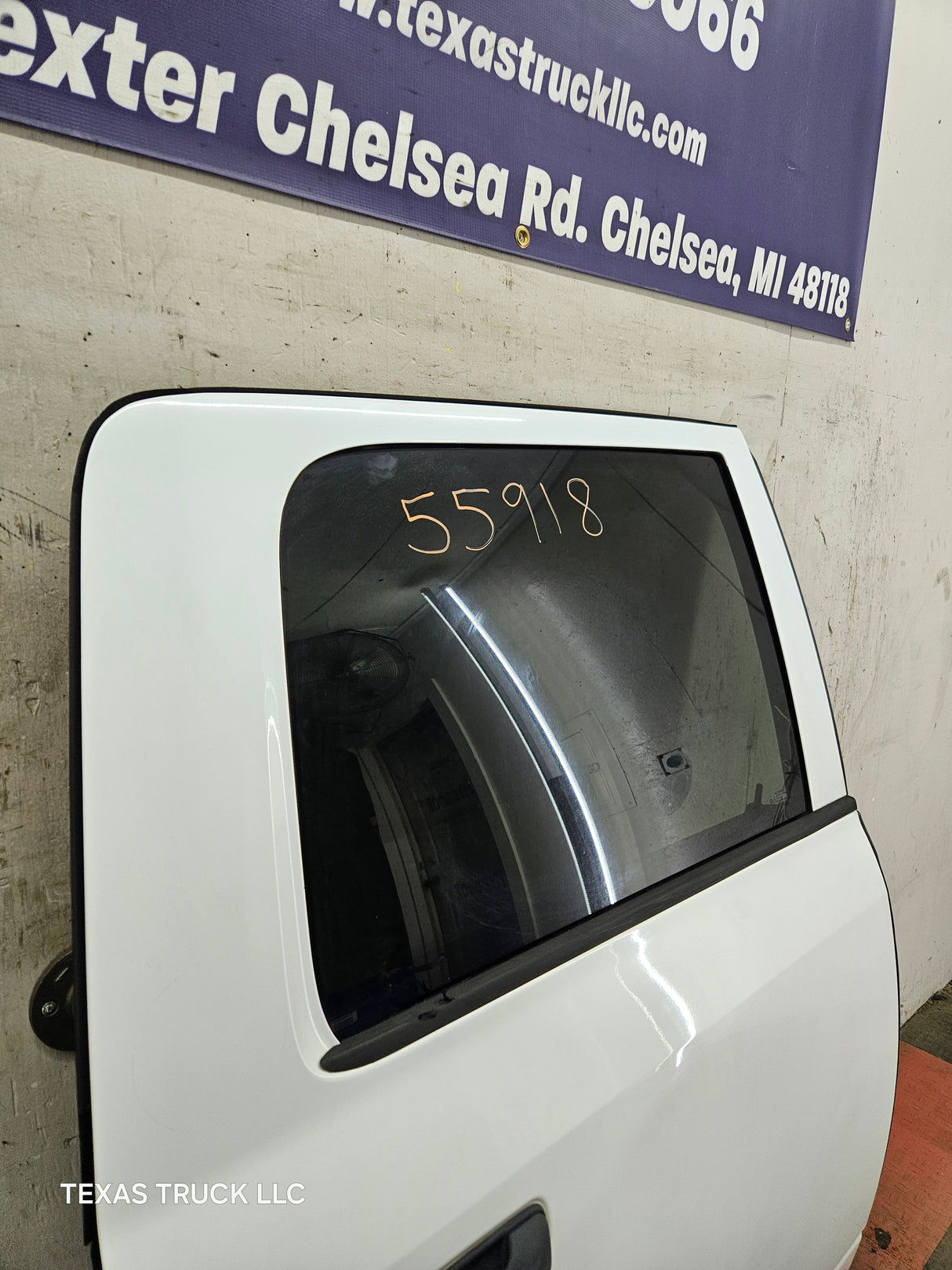 2009-2018 Dodge Ram 4th Gen RH Passenger Side Rear CREW Cab Door 1500 2500 3500 4500 5500 - Bright White Clear Coat