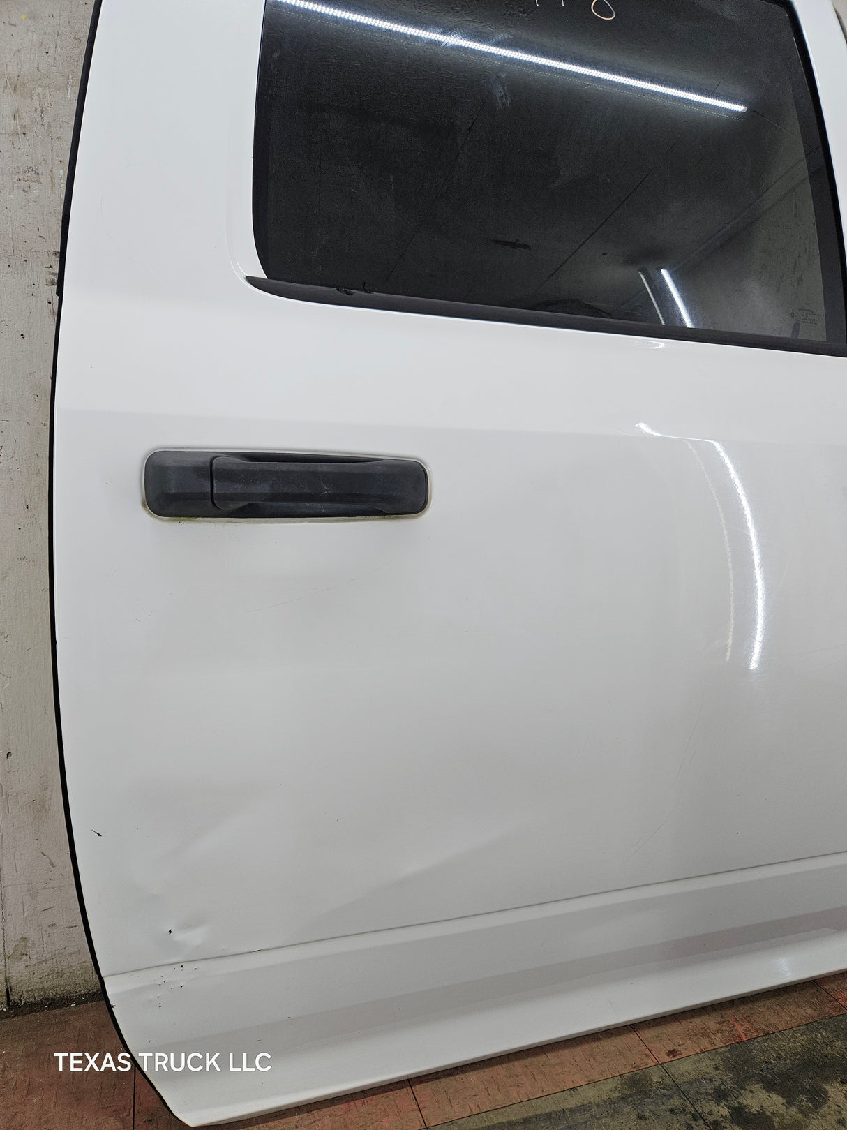 2009-2018 Dodge Ram 4th Gen RH Passenger Side Rear CREW Cab Door 1500 2500 3500 4500 5500 - Bright White Clear Coat