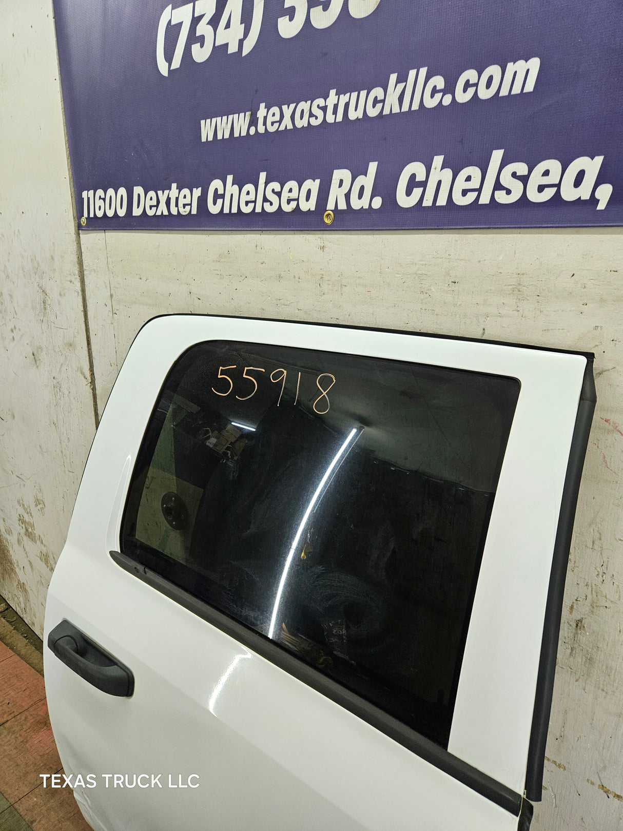 2009-2018 Dodge Ram 4th Gen RH Passenger Side Rear CREW Cab Door 1500 2500 3500 4500 5500 - Bright White Clear Coat