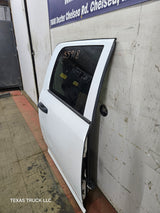 2009-2018 Dodge Ram 4th Gen RH Passenger Side Rear CREW Cab Door 1500 2500 3500 4500 5500 - Bright White Clear Coat