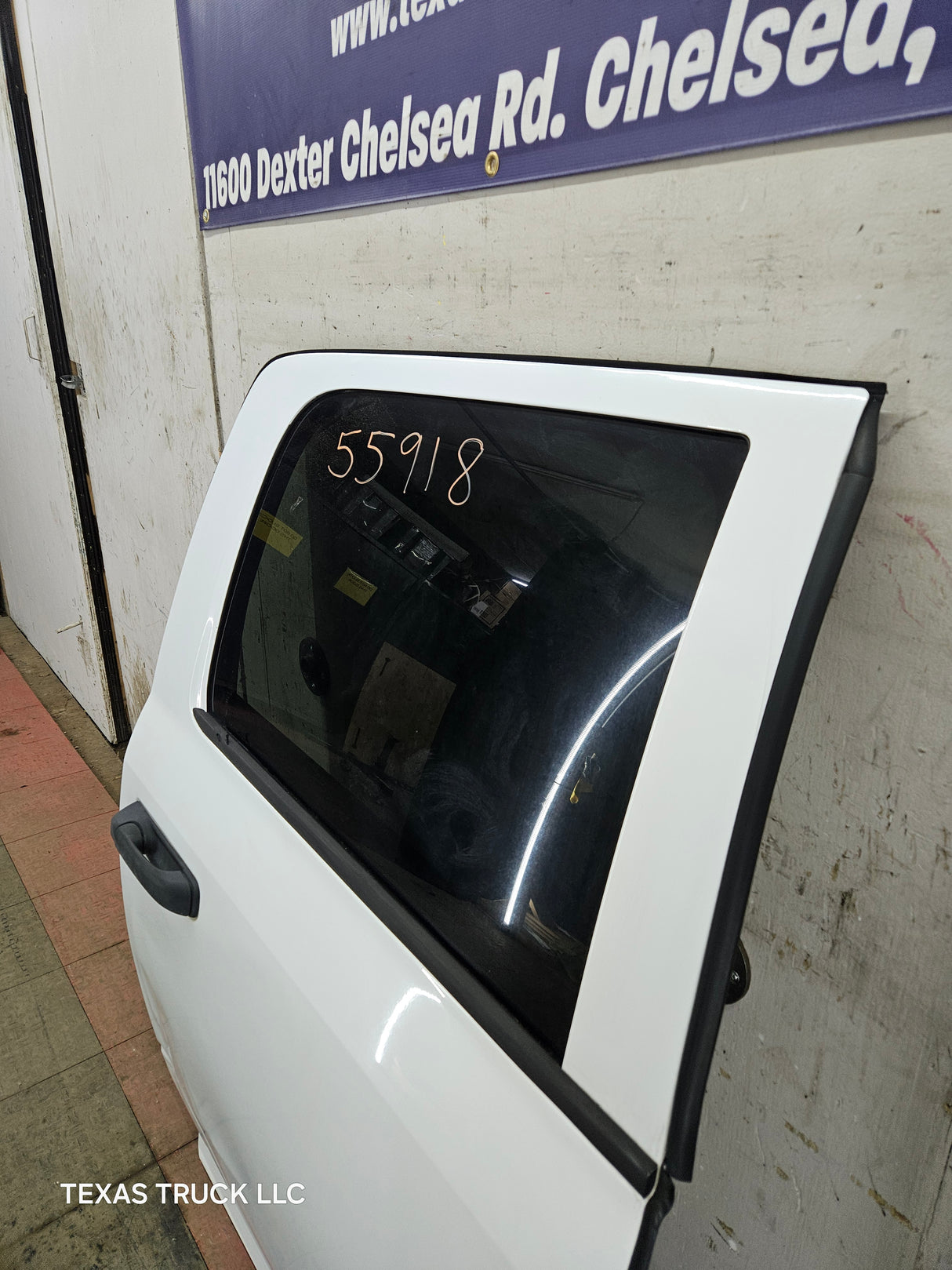 2009-2018 Dodge Ram 4th Gen RH Passenger Side Rear CREW Cab Door 1500 2500 3500 4500 5500 - Bright White Clear Coat