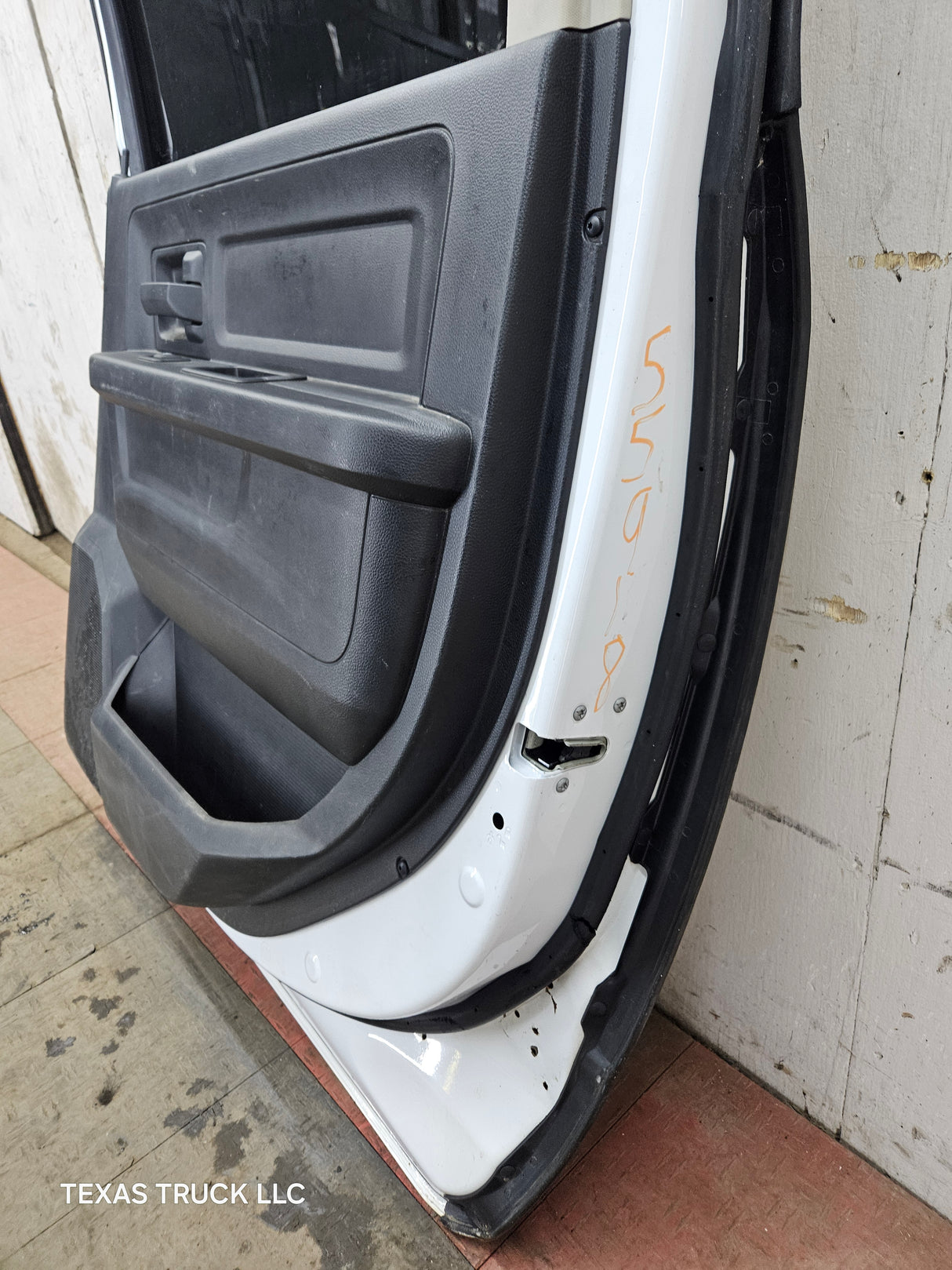 2009-2018 Dodge Ram 4th Gen RH Passenger Side Rear CREW Cab Door 1500 2500 3500 4500 5500 - Bright White Clear Coat