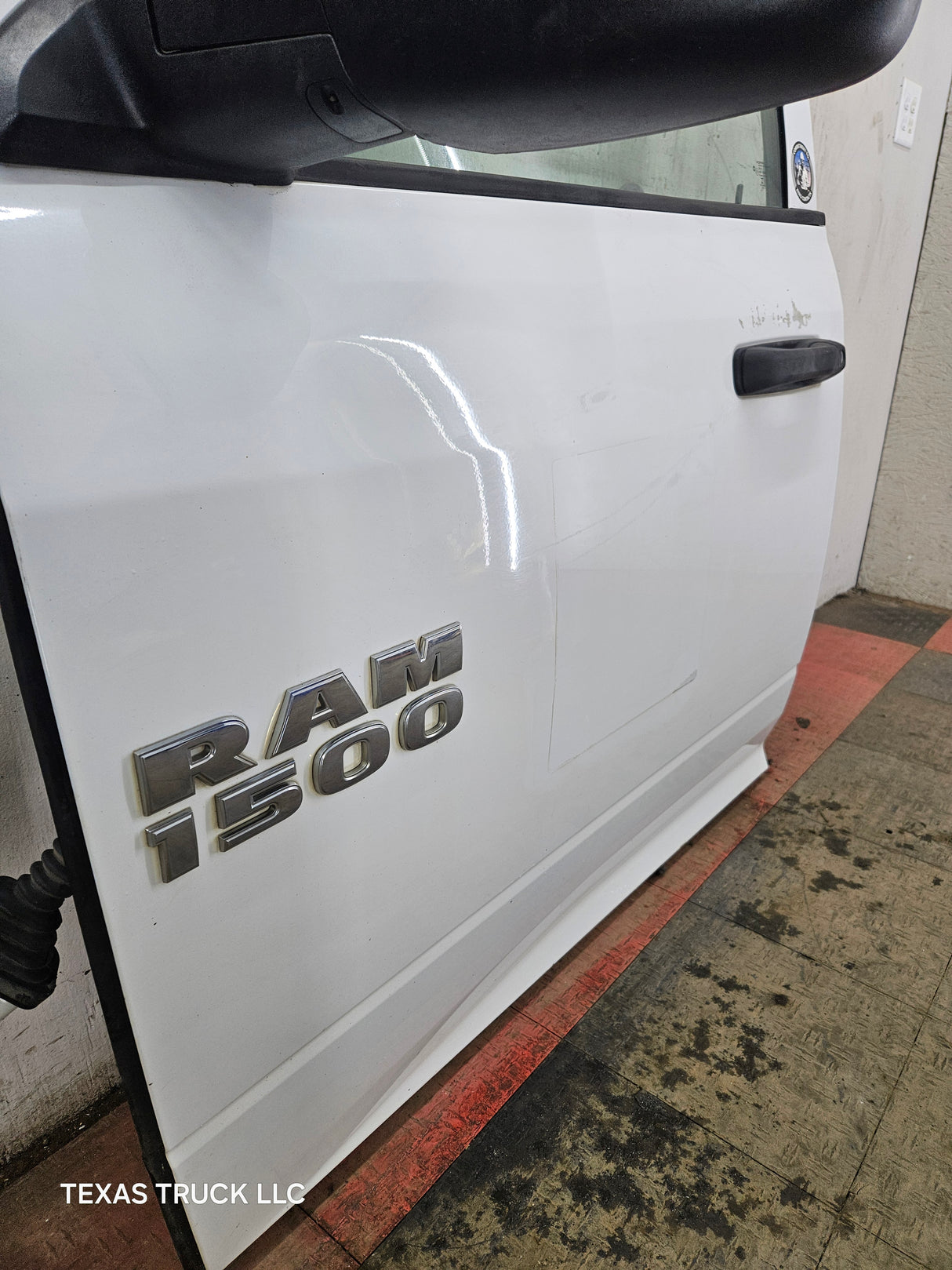 2009-2018 Dodge Ram 4th Gen LH Driver Side Front Quad/Crew Cab Door 1500 2500 3500 4500 5500 - Bright White Clear Coat