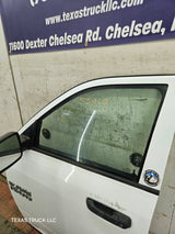 2009-2018 Dodge Ram 4th Gen LH Driver Side Front Quad/Crew Cab Door 1500 2500 3500 4500 5500 - Bright White Clear Coat
