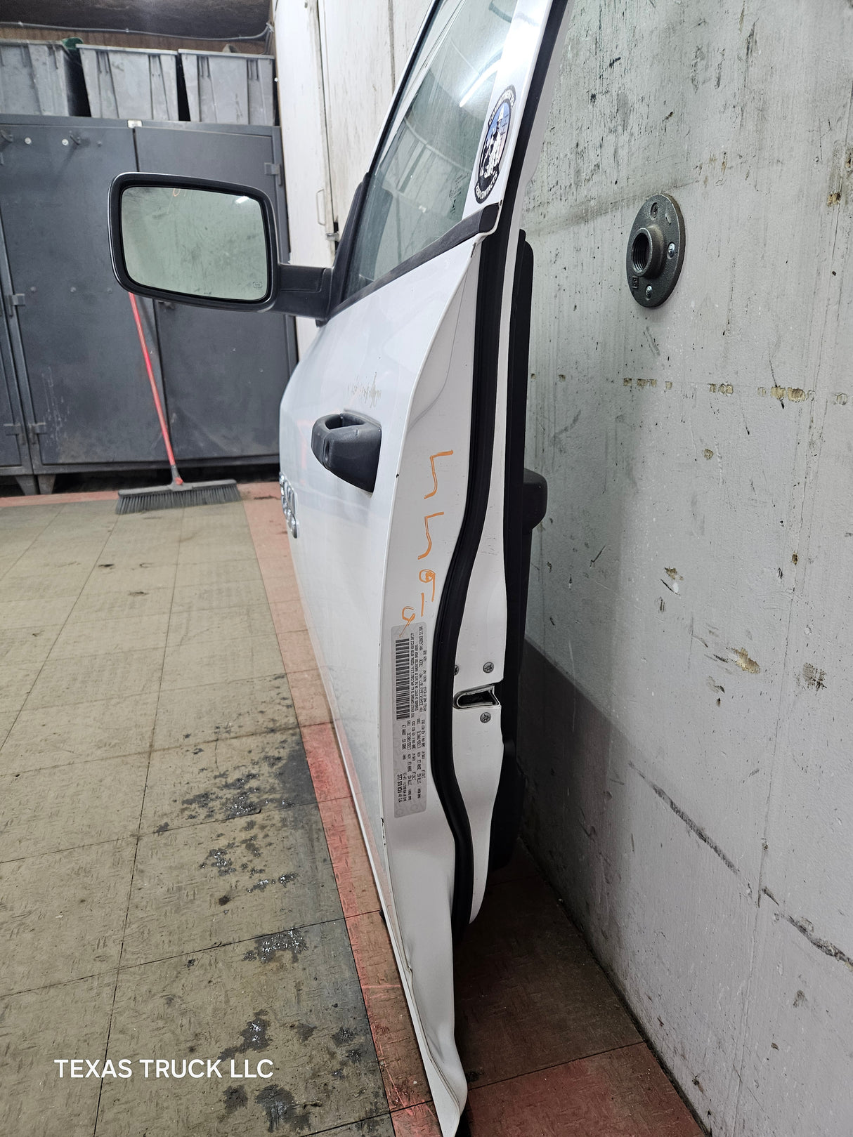 2009-2018 Dodge Ram 4th Gen LH Driver Side Front Quad/Crew Cab Door 1500 2500 3500 4500 5500 - Bright White Clear Coat