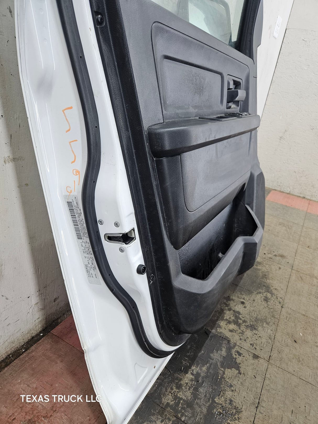 2009-2018 Dodge Ram 4th Gen LH Driver Side Front Quad/Crew Cab Door 1500 2500 3500 4500 5500 - Bright White Clear Coat