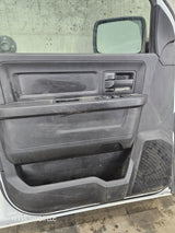 2009-2018 Dodge Ram 4th Gen LH Driver Side Front Quad/Crew Cab Door 1500 2500 3500 4500 5500 - Bright White Clear Coat