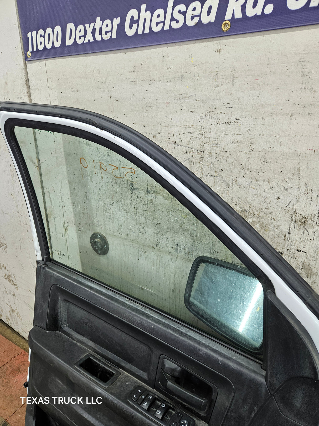 2009-2018 Dodge Ram 4th Gen LH Driver Side Front Quad/Crew Cab Door 1500 2500 3500 4500 5500 - Bright White Clear Coat