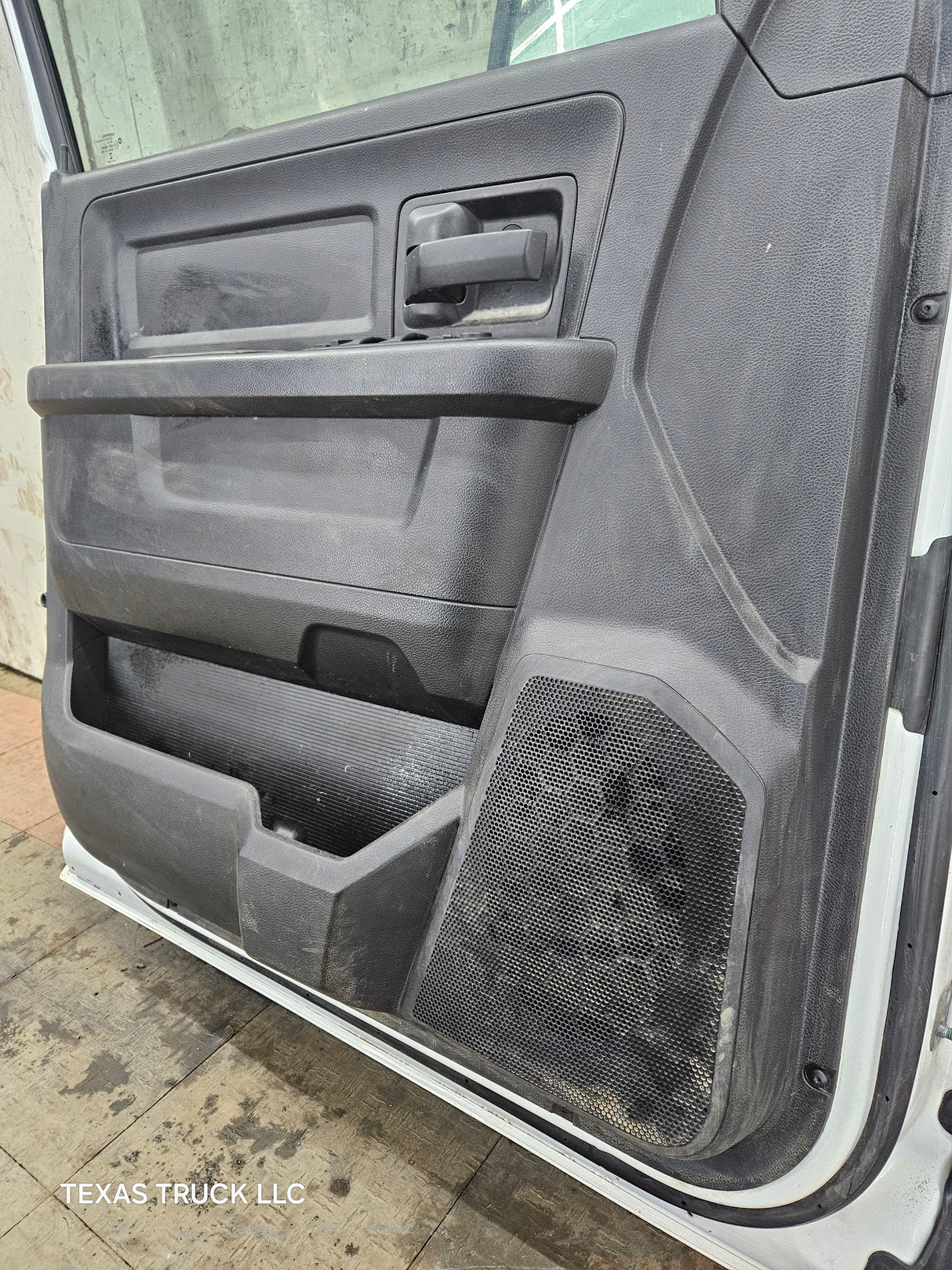 2009-2018 Dodge Ram 4th Gen LH Driver Side Front Quad/Crew Cab Door 1500 2500 3500 4500 5500 - Bright White Clear Coat