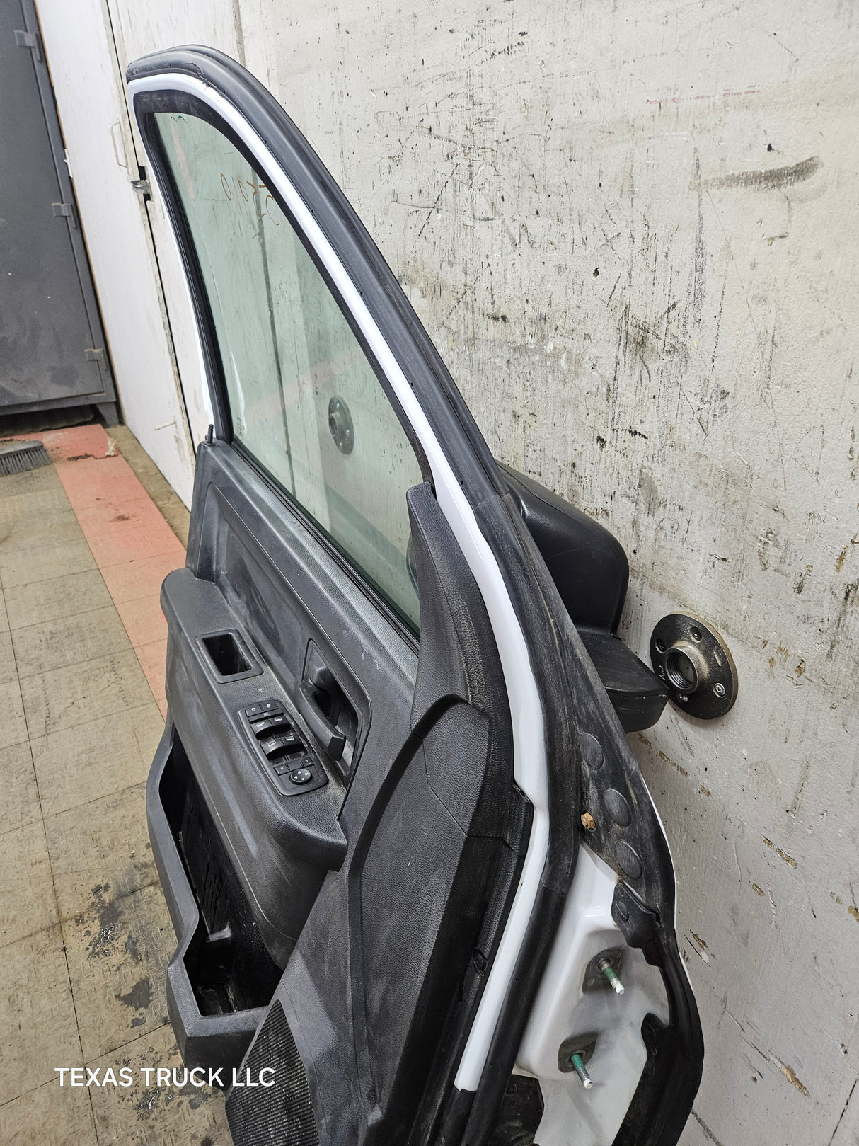 2009-2018 Dodge Ram 4th Gen LH Driver Side Front Quad/Crew Cab Door 1500 2500 3500 4500 5500 - Bright White Clear Coat