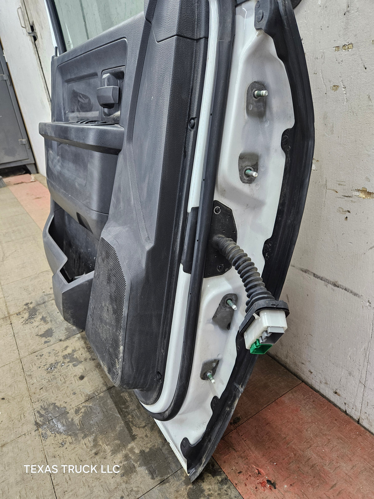 2009-2018 Dodge Ram 4th Gen LH Driver Side Front Quad/Crew Cab Door 1500 2500 3500 4500 5500 - Bright White Clear Coat