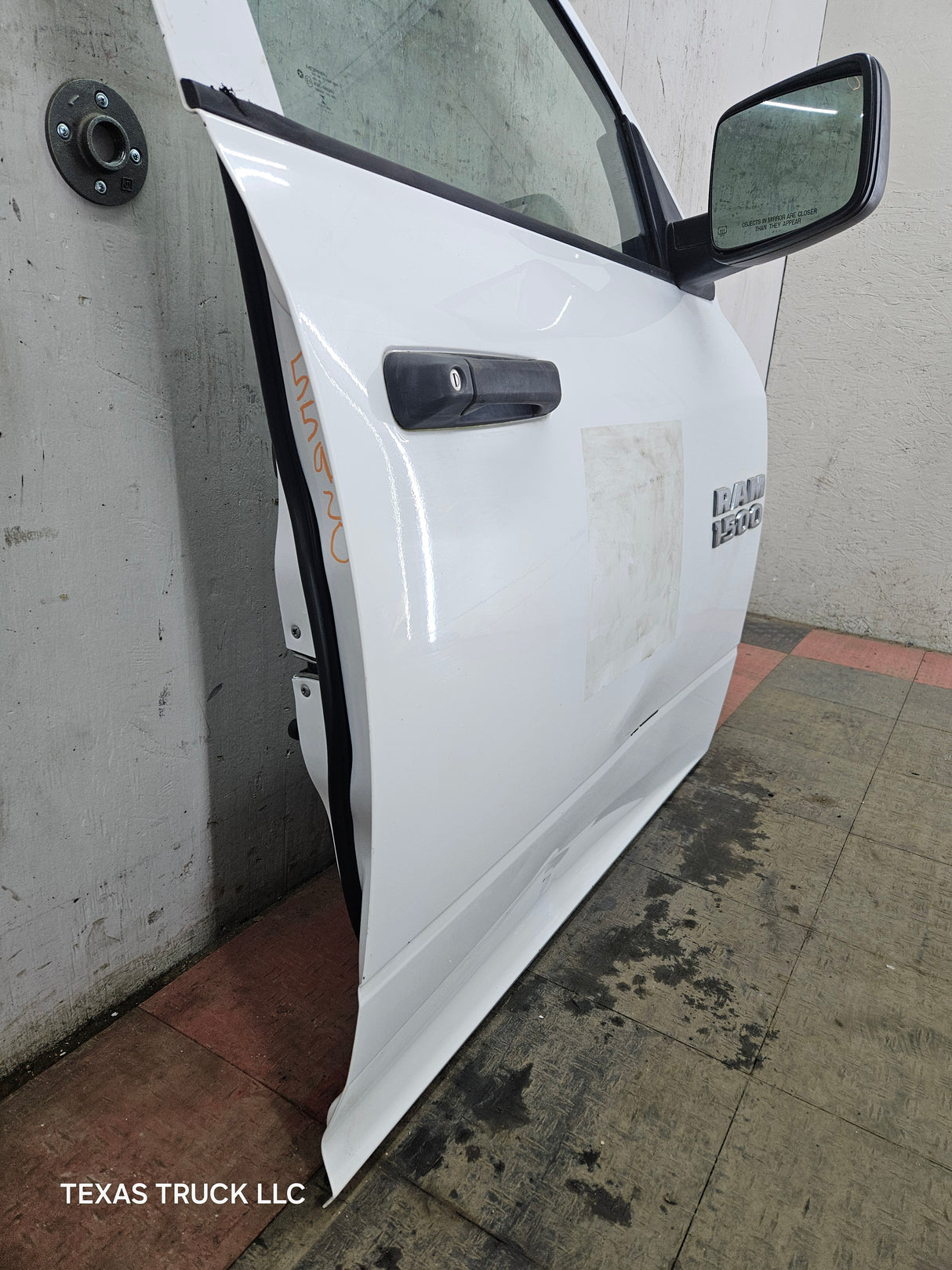 2009-2018 Dodge Ram 4th Gen Passenger Side RH Front Quad Cab Door 1500 2500 3500 4500 5500 - Bright White Clear Coat