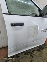 2009-2018 Dodge Ram 4th Gen Passenger Side RH Front Quad Cab Door 1500 2500 3500 4500 5500 - Bright White Clear Coat