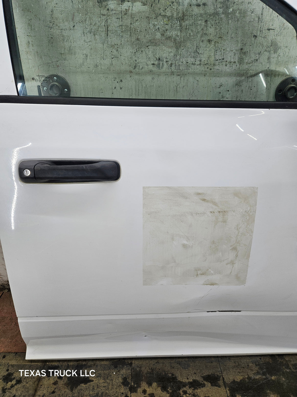 2009-2018 Dodge Ram 4th Gen Passenger Side RH Front Quad Cab Door 1500 2500 3500 4500 5500 - Bright White Clear Coat