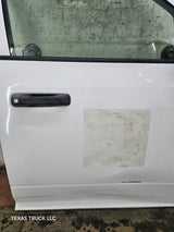 2009-2018 Dodge Ram 4th Gen Passenger Side RH Front Quad Cab Door 1500 2500 3500 4500 5500 - Bright White Clear Coat
