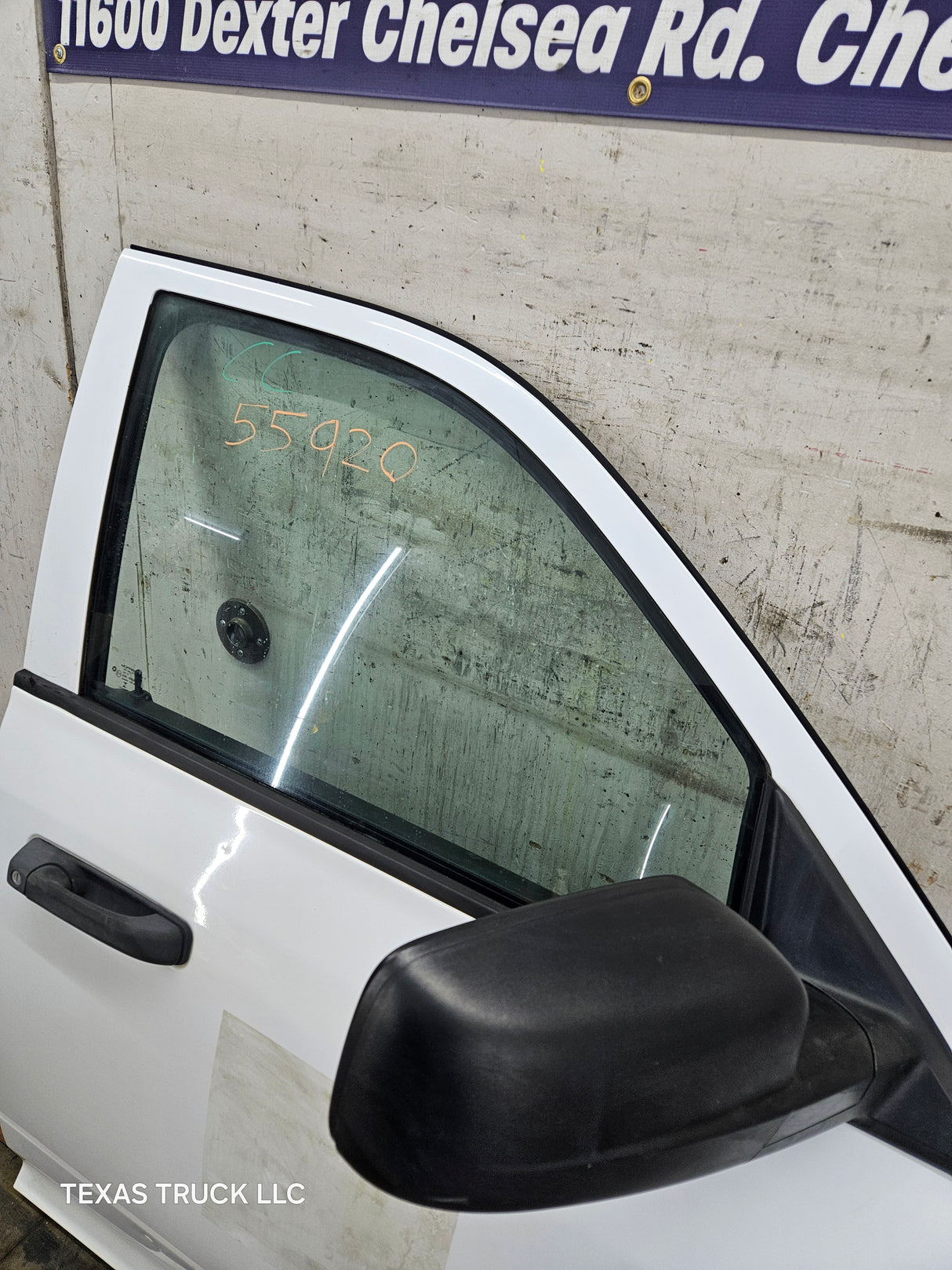2009-2018 Dodge Ram 4th Gen Passenger Side RH Front Quad Cab Door 1500 2500 3500 4500 5500 - Bright White Clear Coat