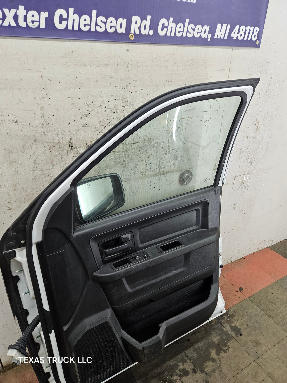 2009-2018 Dodge Ram 4th Gen Passenger Side RH Front Quad Cab Door 1500 2500 3500 4500 5500 - Bright White Clear Coat