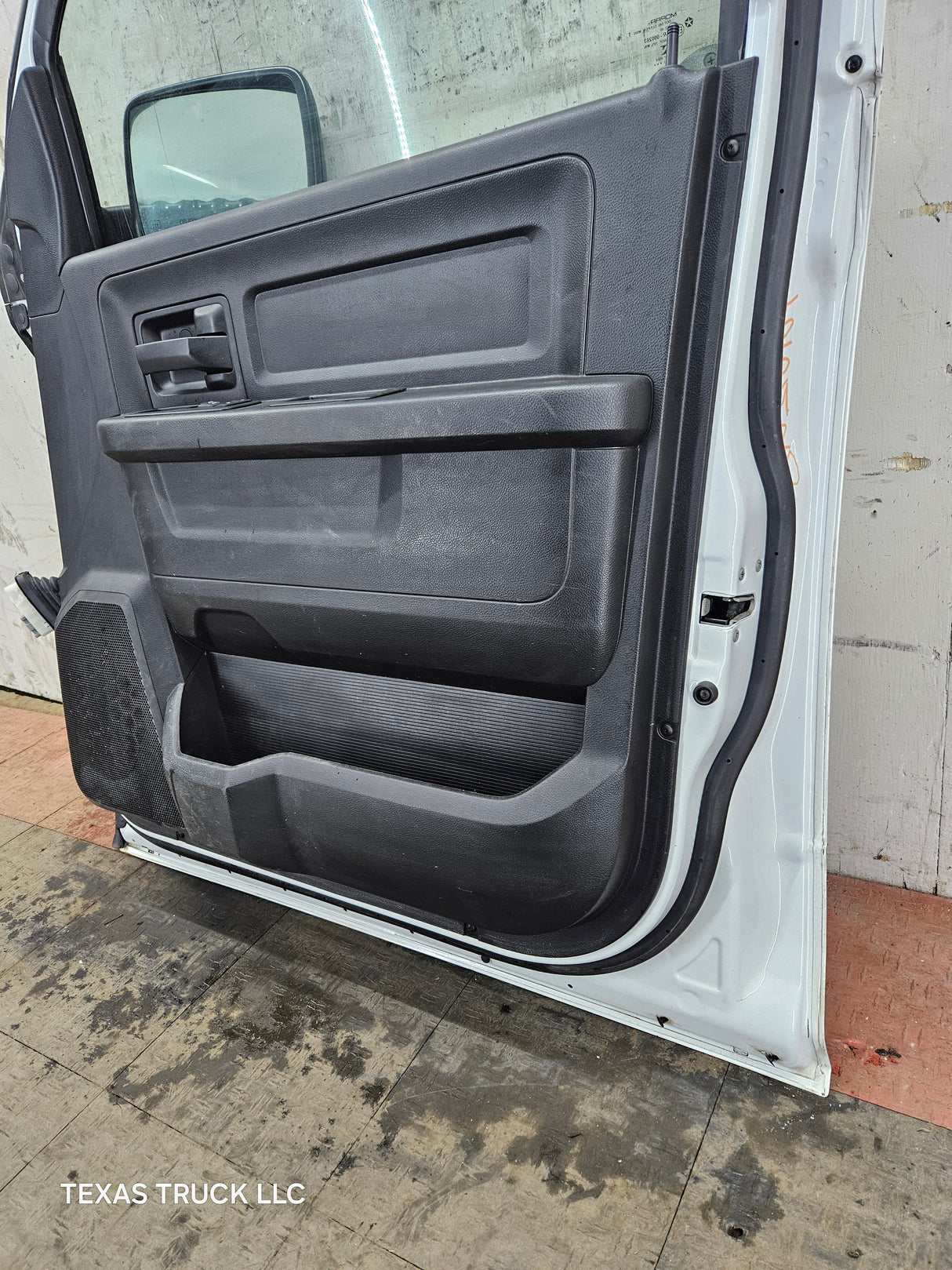 2009-2018 Dodge Ram 4th Gen Passenger Side RH Front Quad Cab Door 1500 2500 3500 4500 5500 - Bright White Clear Coat