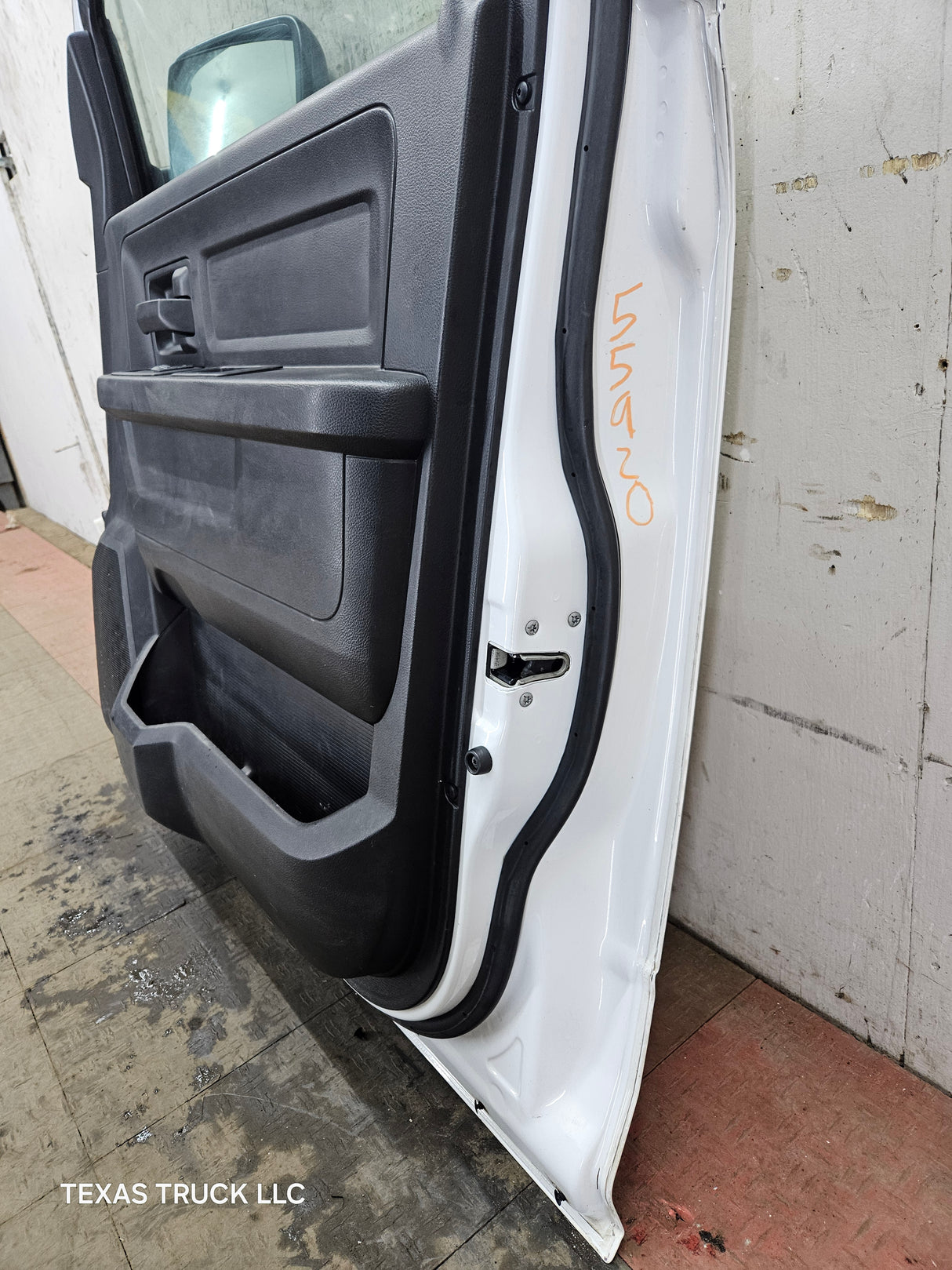 2009-2018 Dodge Ram 4th Gen Passenger Side RH Front Quad Cab Door 1500 2500 3500 4500 5500 - Bright White Clear Coat