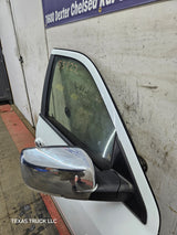 2009-2018 Dodge Ram 4th Gen Passenger Side RH Front Quad Cab Door 1500 2500 3500 4500 5500 - Bright White Clear Coat & Pebble Beige/Bark Brown