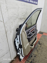 2009-2018 Dodge Ram 4th Gen Passenger Side RH Front Quad Cab Door 1500 2500 3500 4500 5500 - Bright White Clear Coat & Pebble Beige/Bark Brown