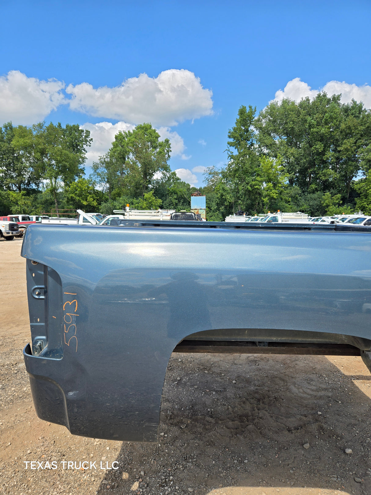 2007-2013 Chevrolet Silverado 1500 2500 3500 HD 6' 6" Short Truck Bed - Teal