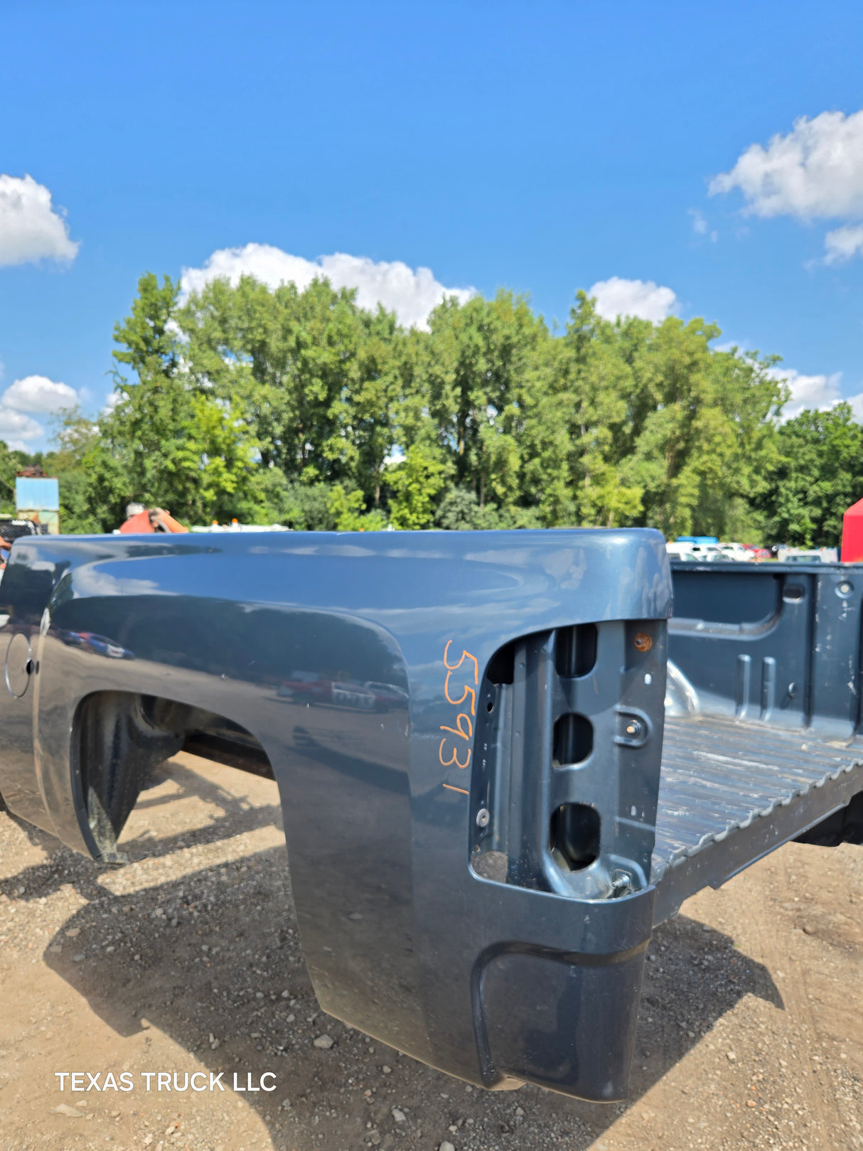 2007-2013 Chevrolet Silverado 1500 2500 3500 HD 6' 6" Short Truck Bed - Teal