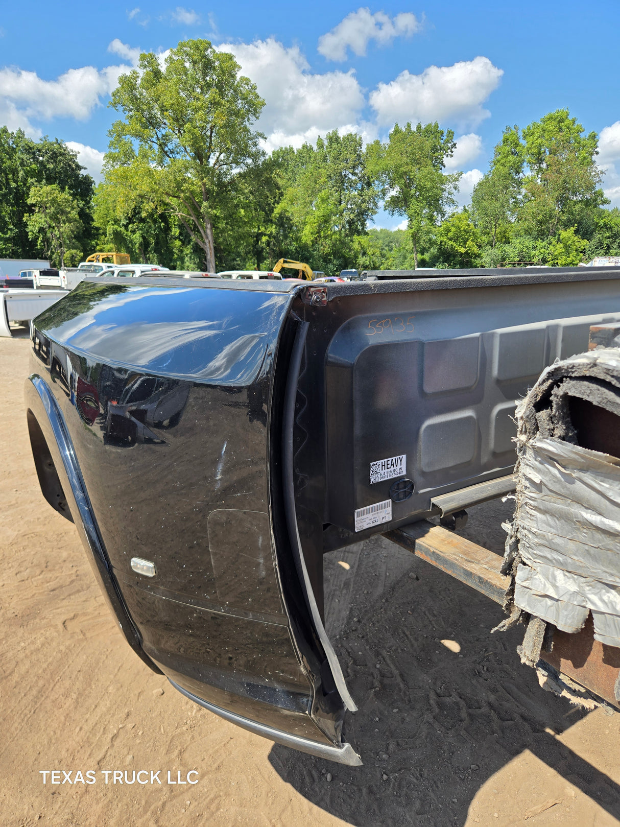 2019-2025 Dodge Ram 3500 4500 5500 MEGACAB 5th Gen 6' 4" Dually Short Bed Truck Bed - Diamon Black
