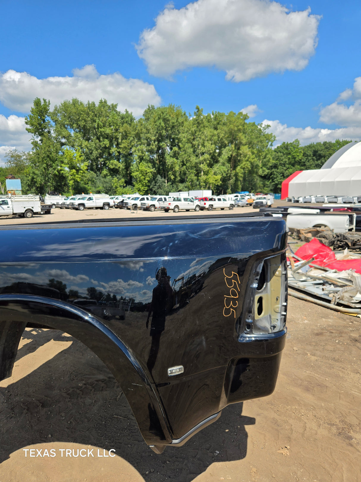 2019-2025 Dodge Ram 3500 4500 5500 MEGACAB 5th Gen 6' 4" Dually Short Bed Truck Bed - Diamon Black