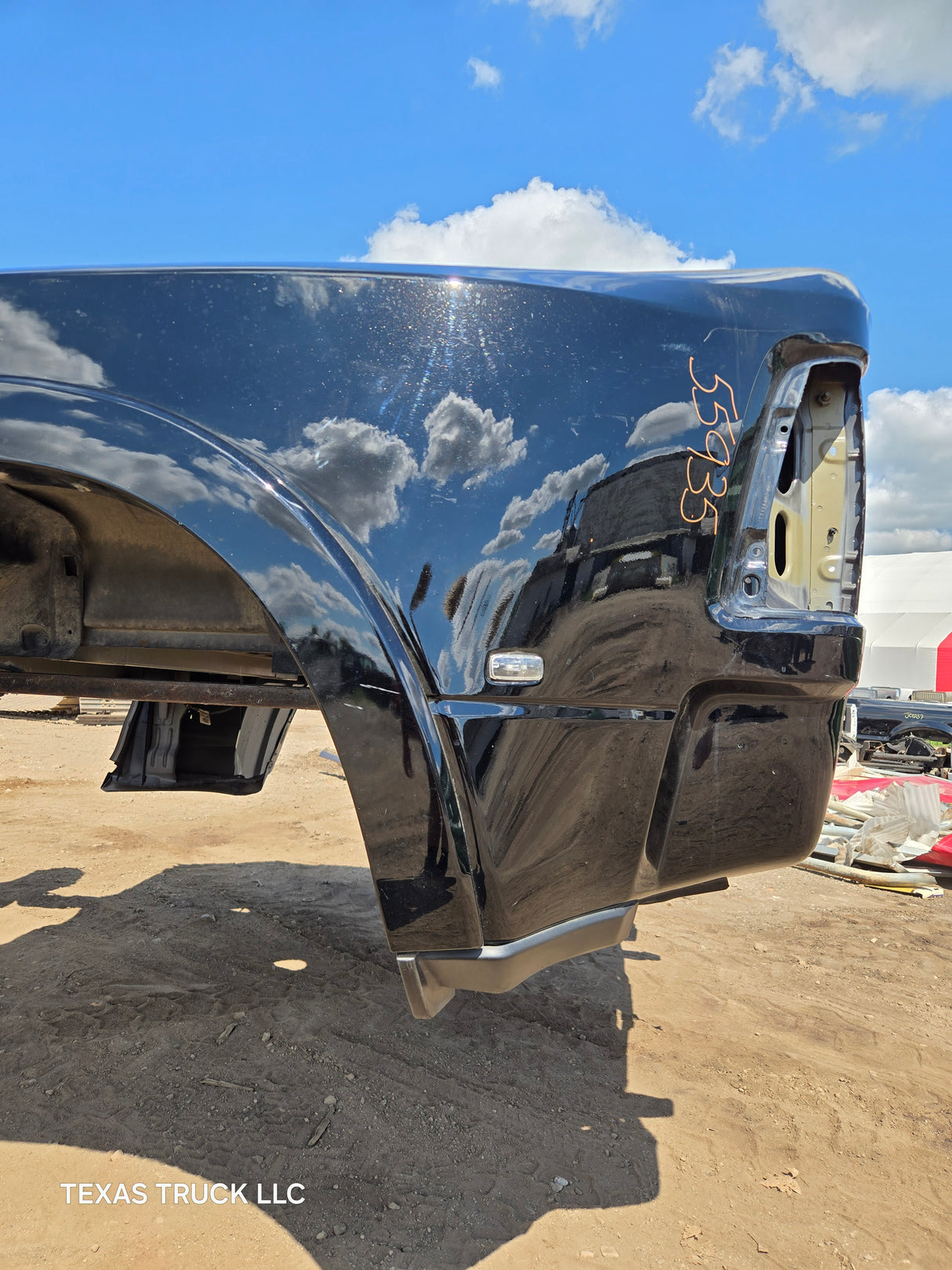 2019-2025 Dodge Ram 3500 4500 5500 MEGACAB 5th Gen 6' 4" Dually Short Bed Truck Bed - Diamon Black