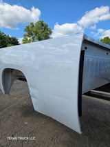 2007-2013 GMC Sierra 1500 2500 3500 HD 6' 6" Short Truck Bed - Summit white