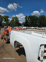 2007-2013 GMC Sierra 1500 2500 3500 HD 6' 6" Short Truck Bed - Summit white