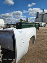 2007-2013 GMC Sierra 1500 2500 3500 HD 6' 6" Short Truck Bed - Summit white