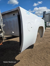 2007-2013 GMC Sierra 1500 2500 3500 HD 6' 6" Short Truck Bed - Summit white