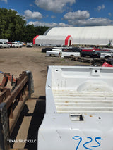 2007-2013 GMC Sierra 1500 2500 3500 HD 6' 6" Short Truck Bed - Summit white