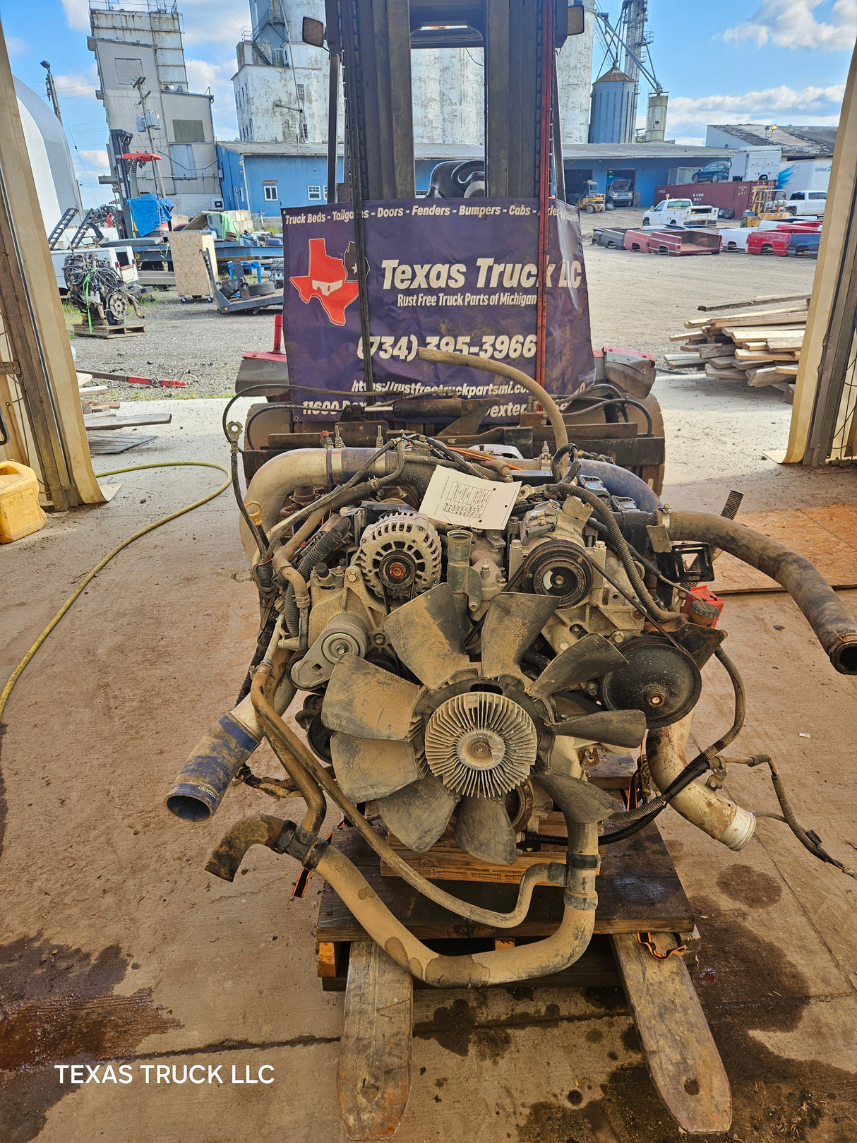 2001-2004 LB7 Duramax Diesel 6.6L Engine 139K Miles Runs Great