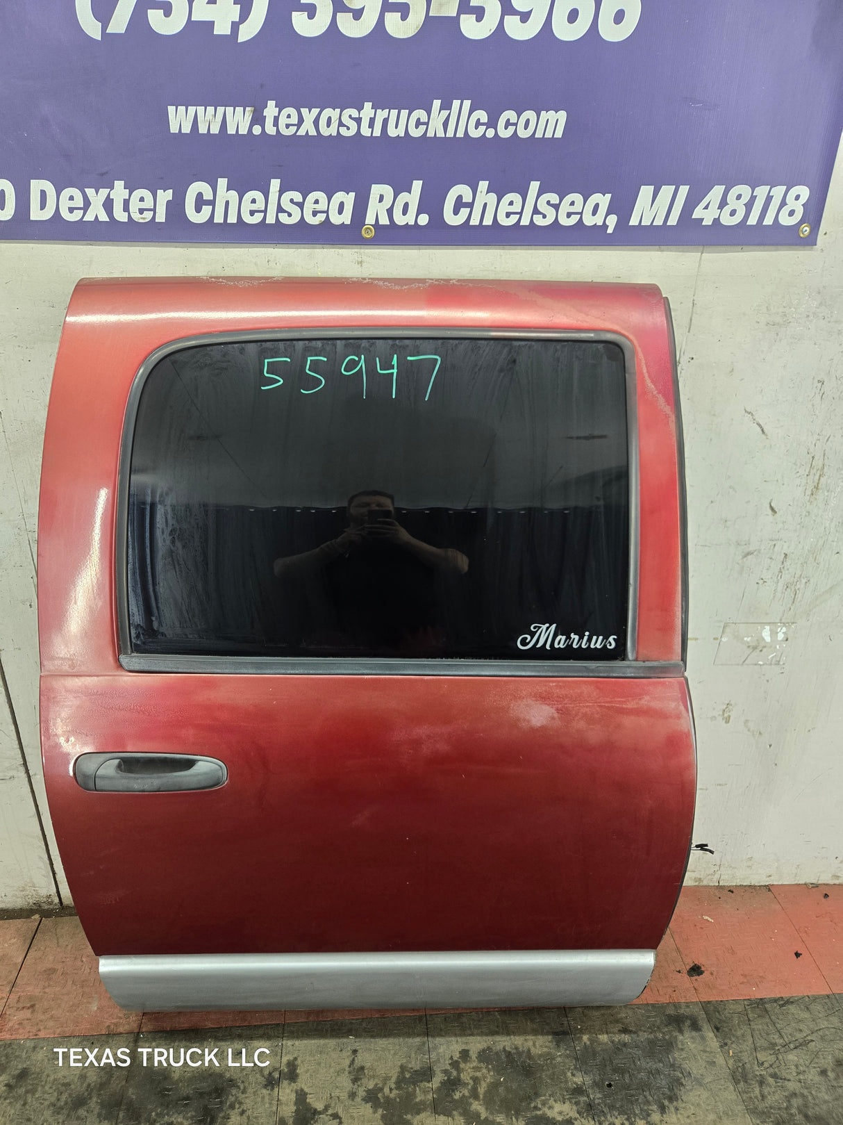 2003-2008 Dodge Ram 3rd Gen RH Passenger Side Rear MEGA Cab Door 1500 2500 3500 4500 5500