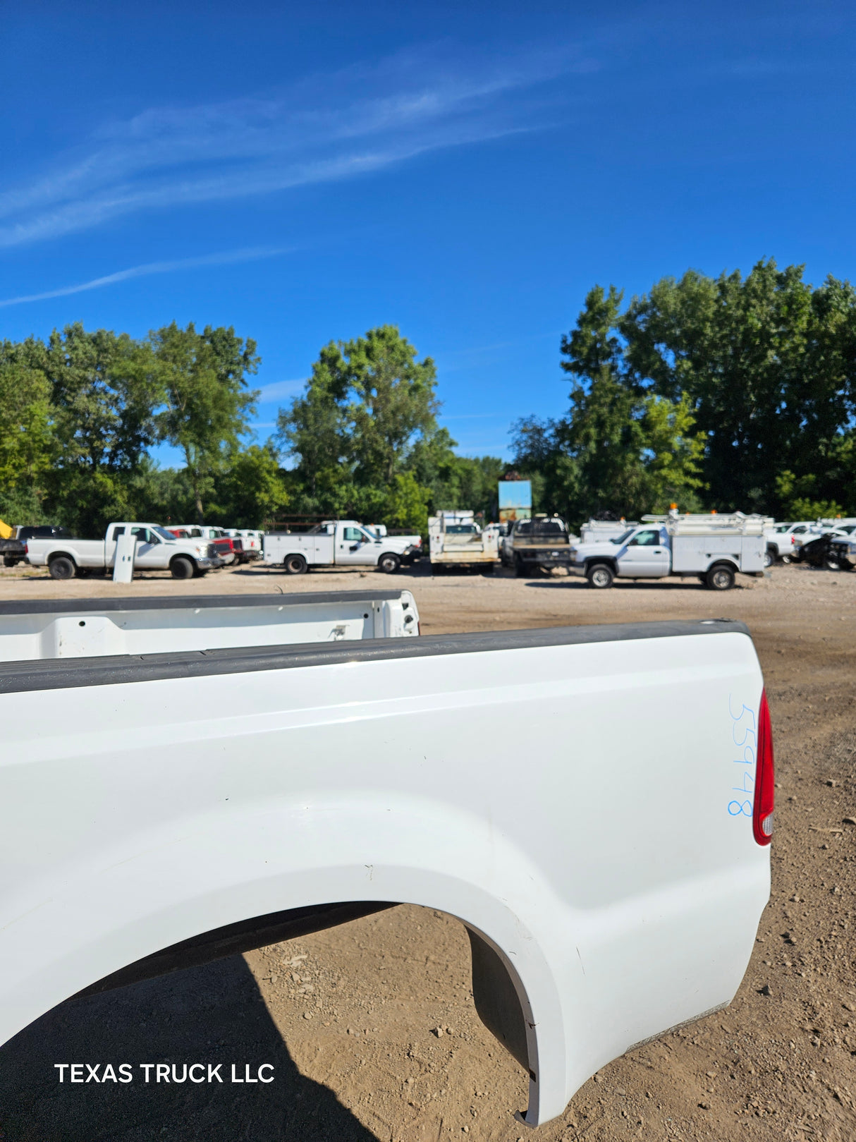 1999-2010 Ford F250 F350 Super Duty 8' Long Truck Bed - Oxford White