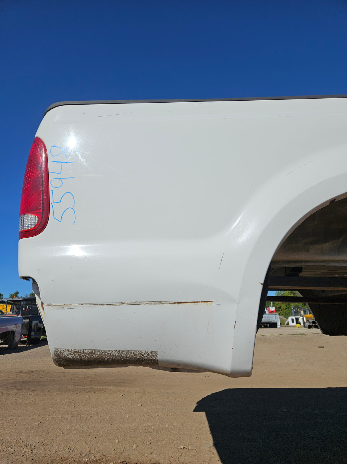 1999-2010 Ford F250 F350 Super Duty 8' Long Truck Bed - Oxford White