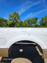 1999-2010 Ford Super Duty F250 F350 6' 9" Short Truck Bed - White & Tan