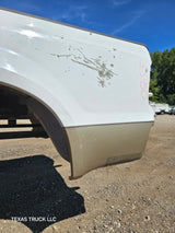 1999-2010 Ford Super Duty F250 F350 6' 9" Short Truck Bed - White & Tan