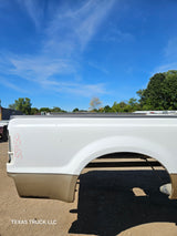 1999-2010 Ford Super Duty F250 F350 6' 9" Short Truck Bed - White & Tan