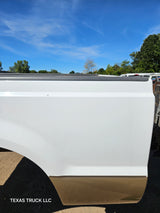 1999-2010 Ford Super Duty F250 F350 6' 9" Short Truck Bed - White & Tan