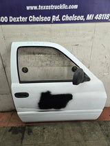 1994-2002 Dodge Ram 2nd Gen RH Passenger Side Front Door Regular Cab / 2 Door Ext Cab 1500 2500 3500 ROUND CORNER - White