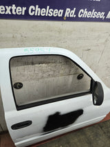 1994-2002 Dodge Ram 2nd Gen RH Passenger Side Front Door Regular Cab / 2 Door Ext Cab 1500 2500 3500 ROUND CORNER - White