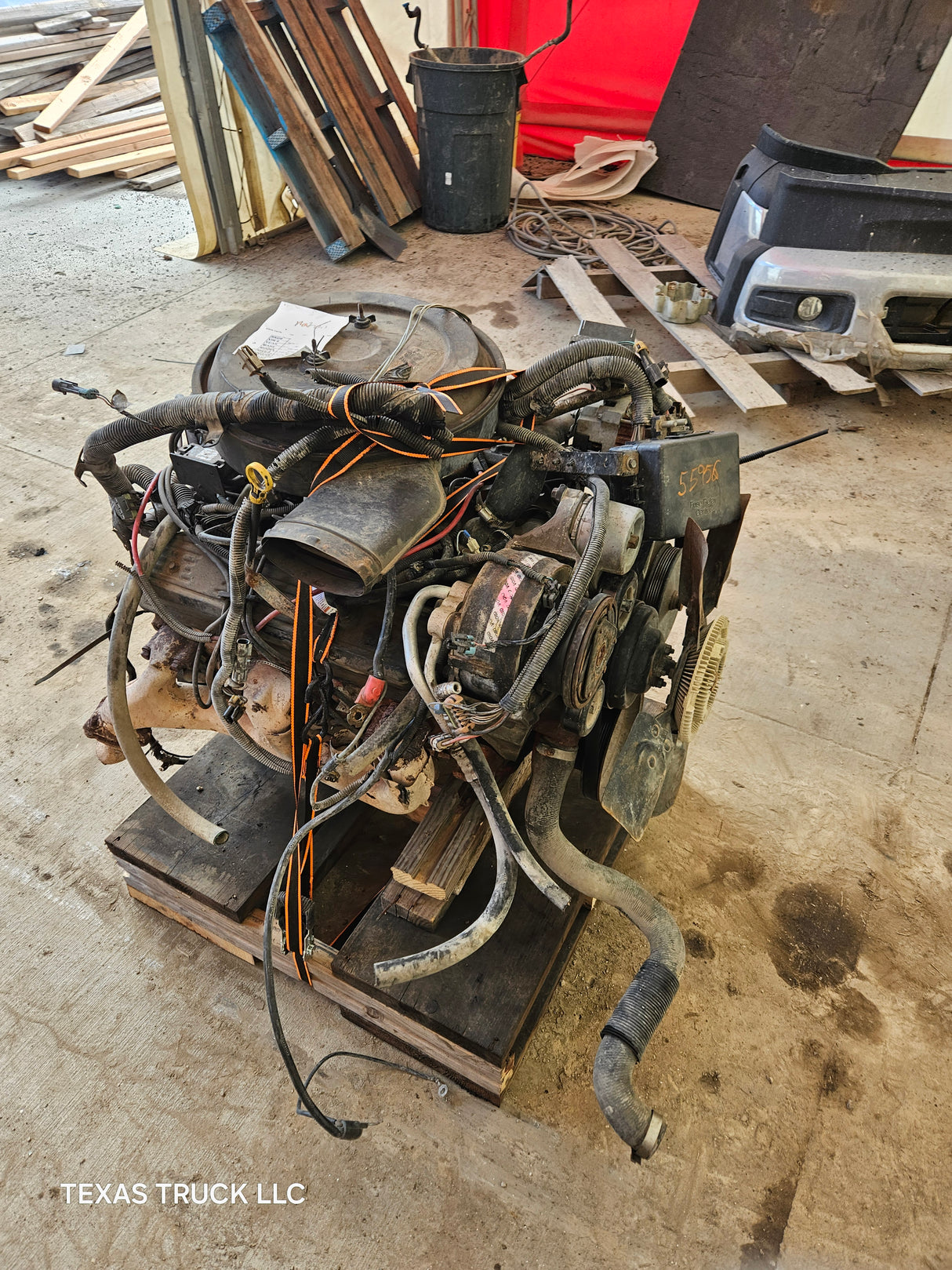 1995 Chevrolet GMC 2500 2500HD 3500HD 350 5.7L Gas Engine Runs Good